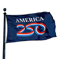 America 250 Anniversary Flag (3 ft. x 5 ft.) USA 250th Anniversary Flag, DFLAG35USANV