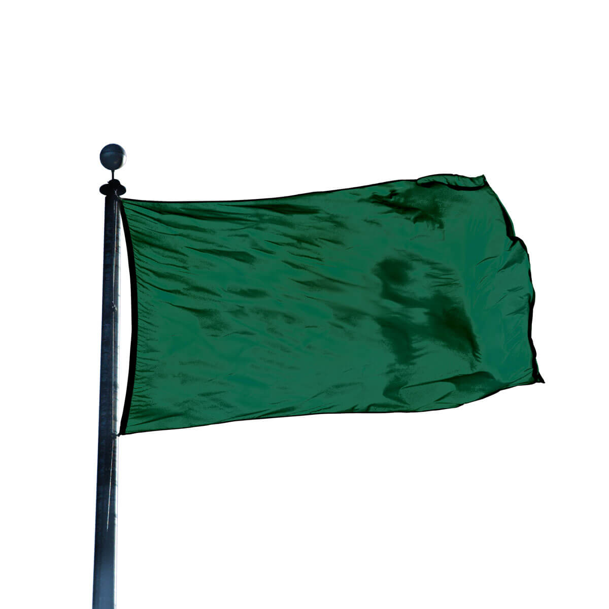 Emerald Green Color Flag (3 ft x 5 ft), image size:1200x1200