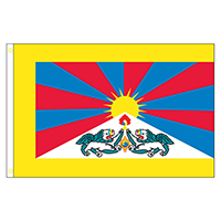 Tibet Flags & Indoor Flag Kits | FlagandBanner.com
