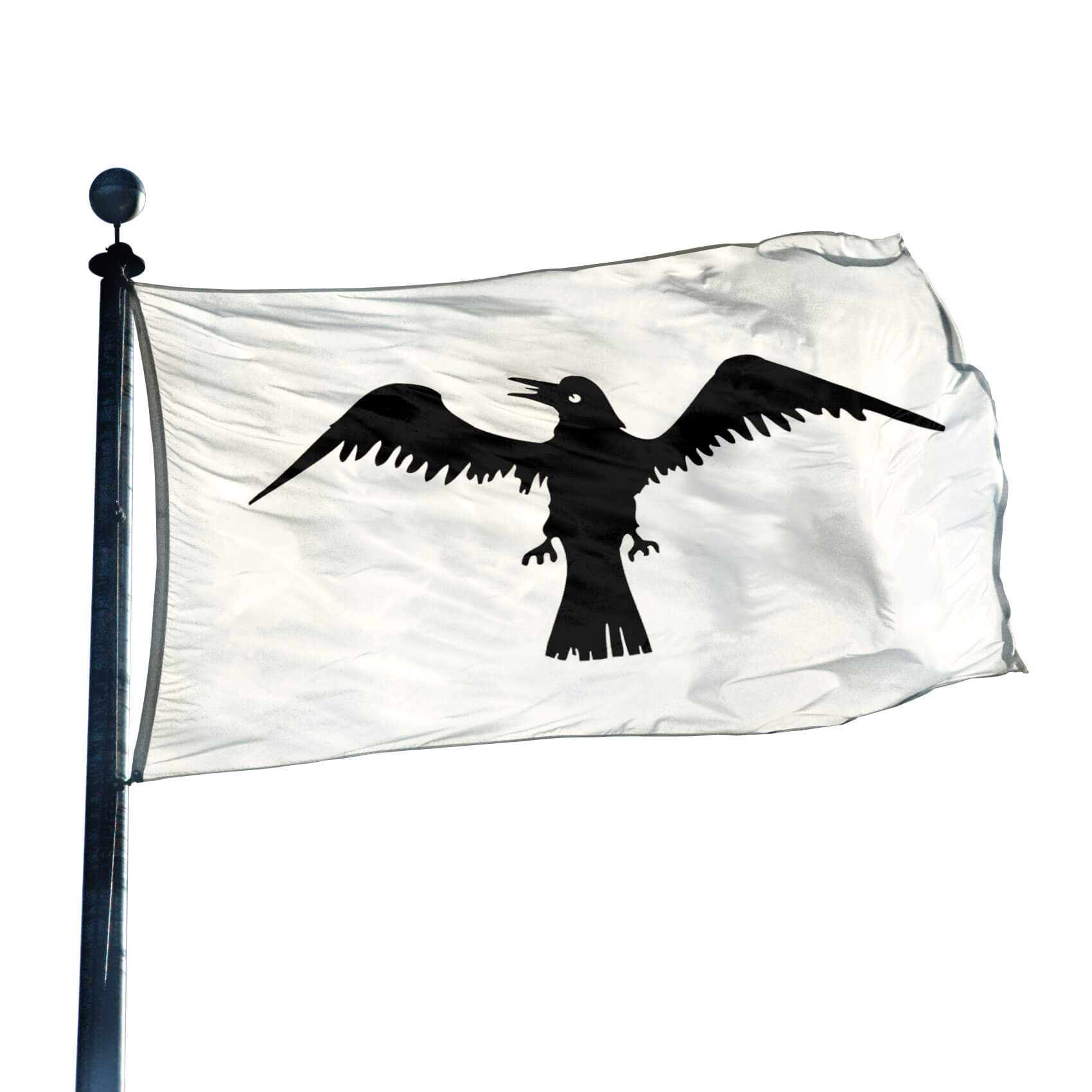 Raven Flag | FlagandBanner.com, image size:1700x1700