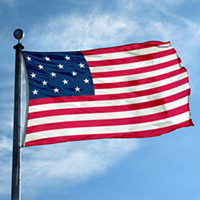 US 13-star flag (1777-1795) | FlagandBanner.com