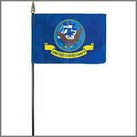 Top Gun U.S. Naval Aviation Blue Flag – 3'x5' Licensed Banner, Trade Winds