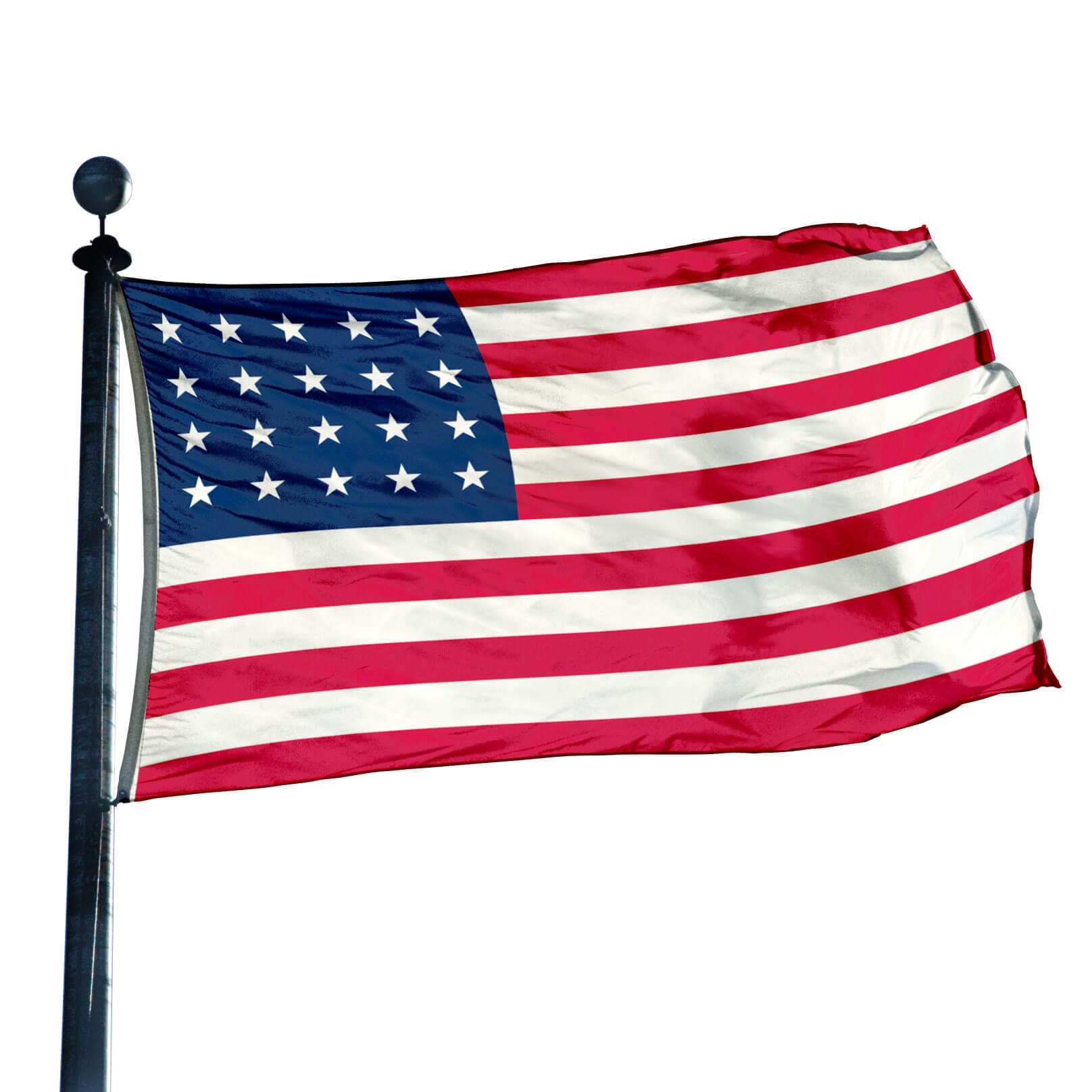 USA 旗 160 星条旗 United States of America TF-160 6′ x 10′ Tough Tex U.S. Flag with Heading and Grommets