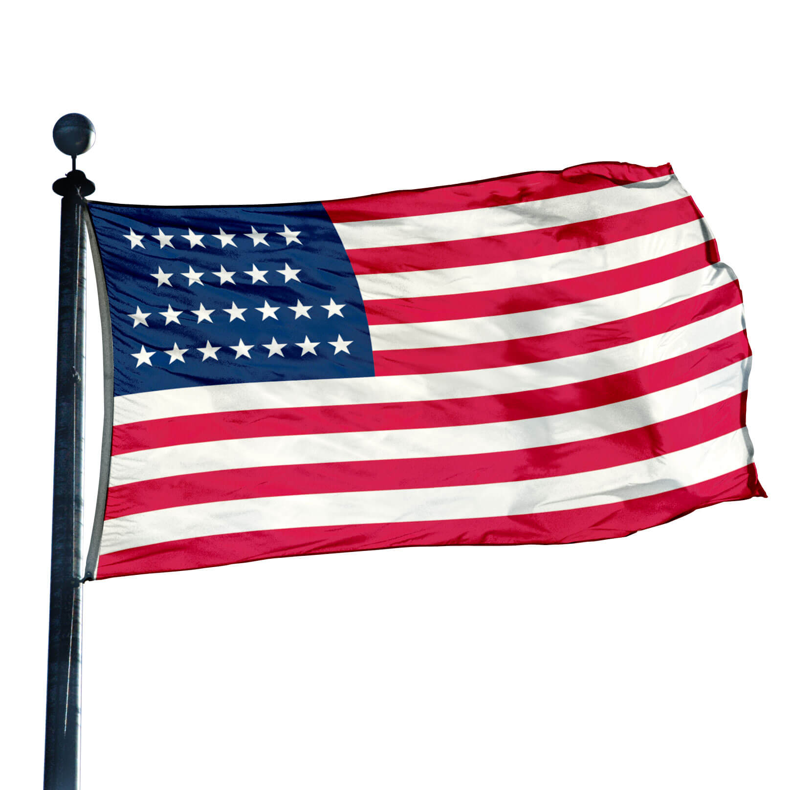 US 25-star flag (1836-1837) | FlagandBanner.com US 25-star flag (1836-1837) | FlagandBanner.com
