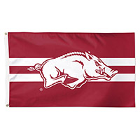 Arkansas Razorbacks Running Hogs Vintage Decal - 17\", Officially Licensed, Red 10 thumbnail image